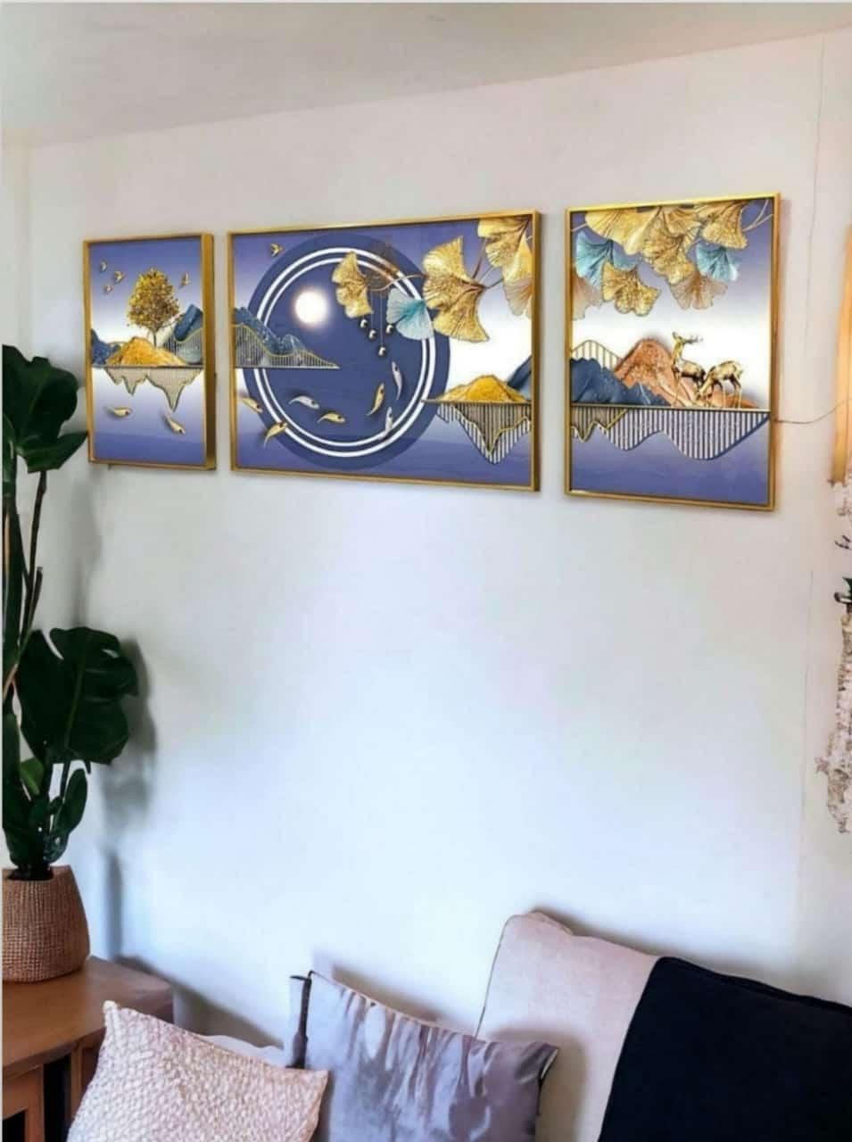 Aluminium Crystal Frame Painting - Style 2